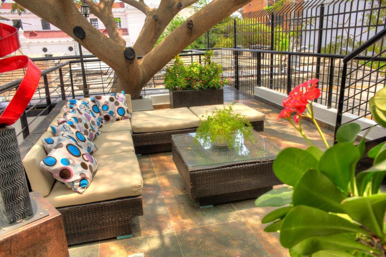 Casa de Leda, a Kali Hotel Santa Marta  Luaran gambar Rooftop garden